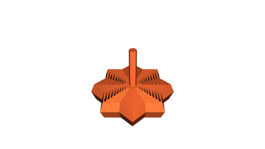 Fidget Star w/ handle